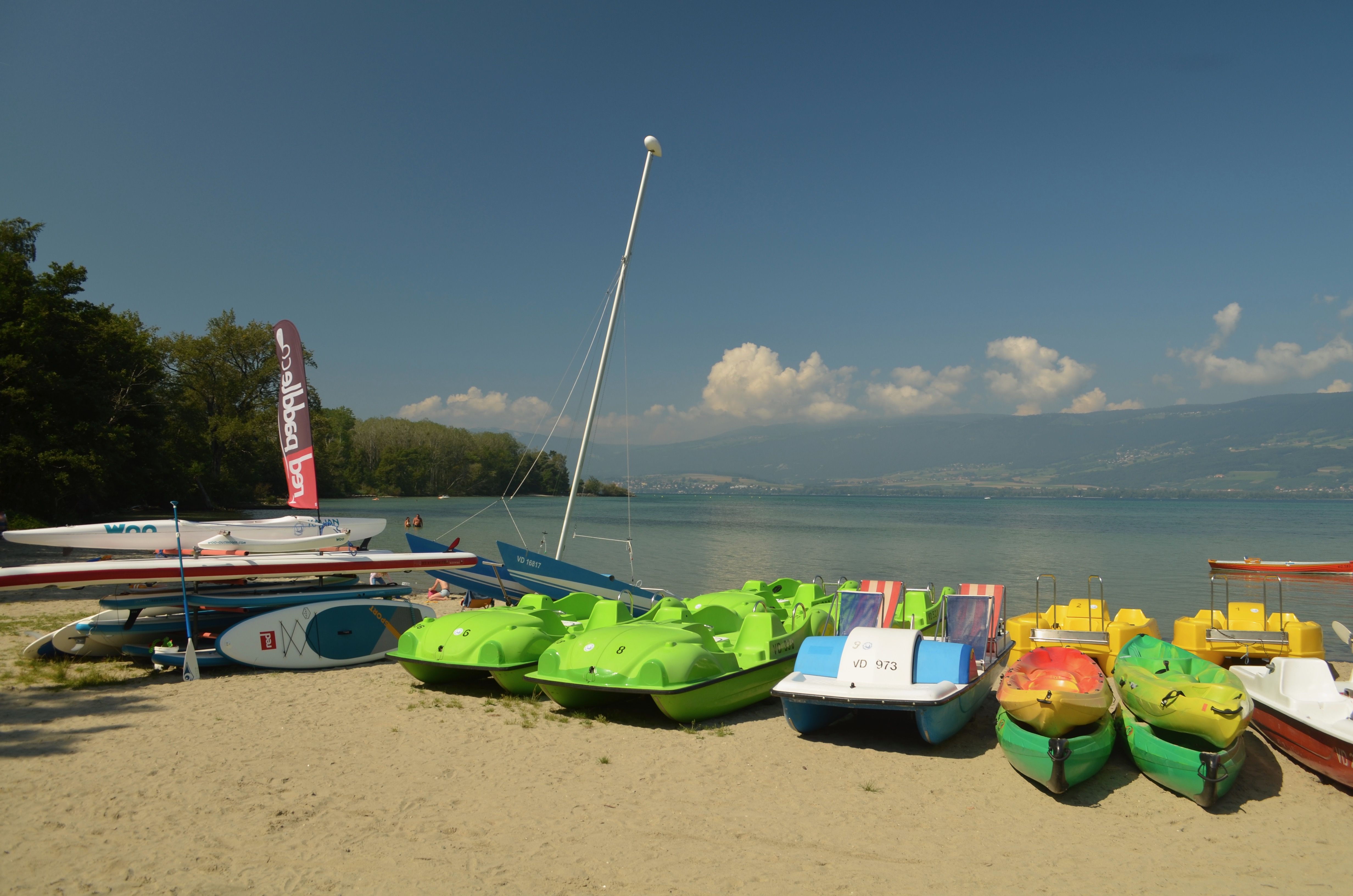 Location de bateau à rames