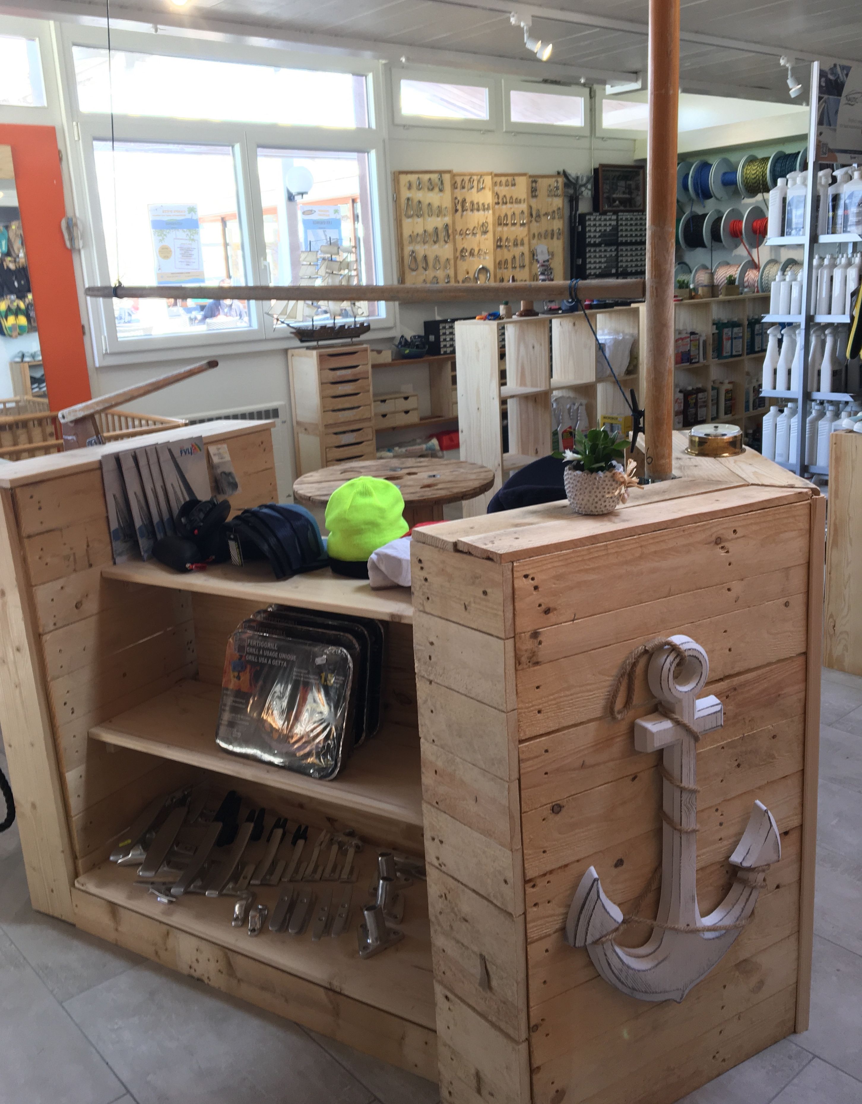 Winch de bateau à voile